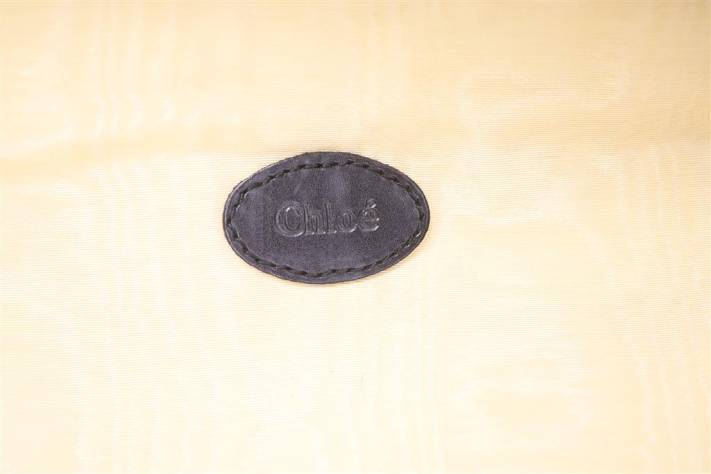 A Chloe folding suit bag, fully open 1.3 metres including handles